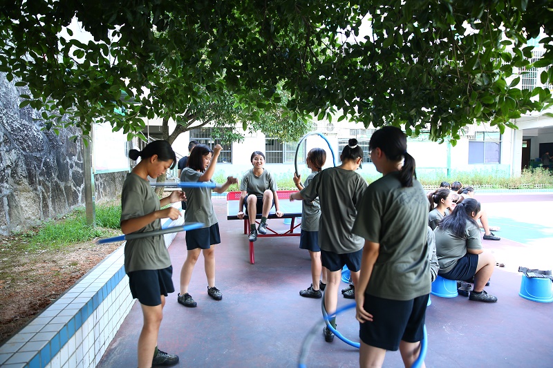 启德周末活动日，孩子们尽情挥洒汗水